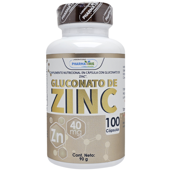 Gluconato de Zinc - Cápsulas
